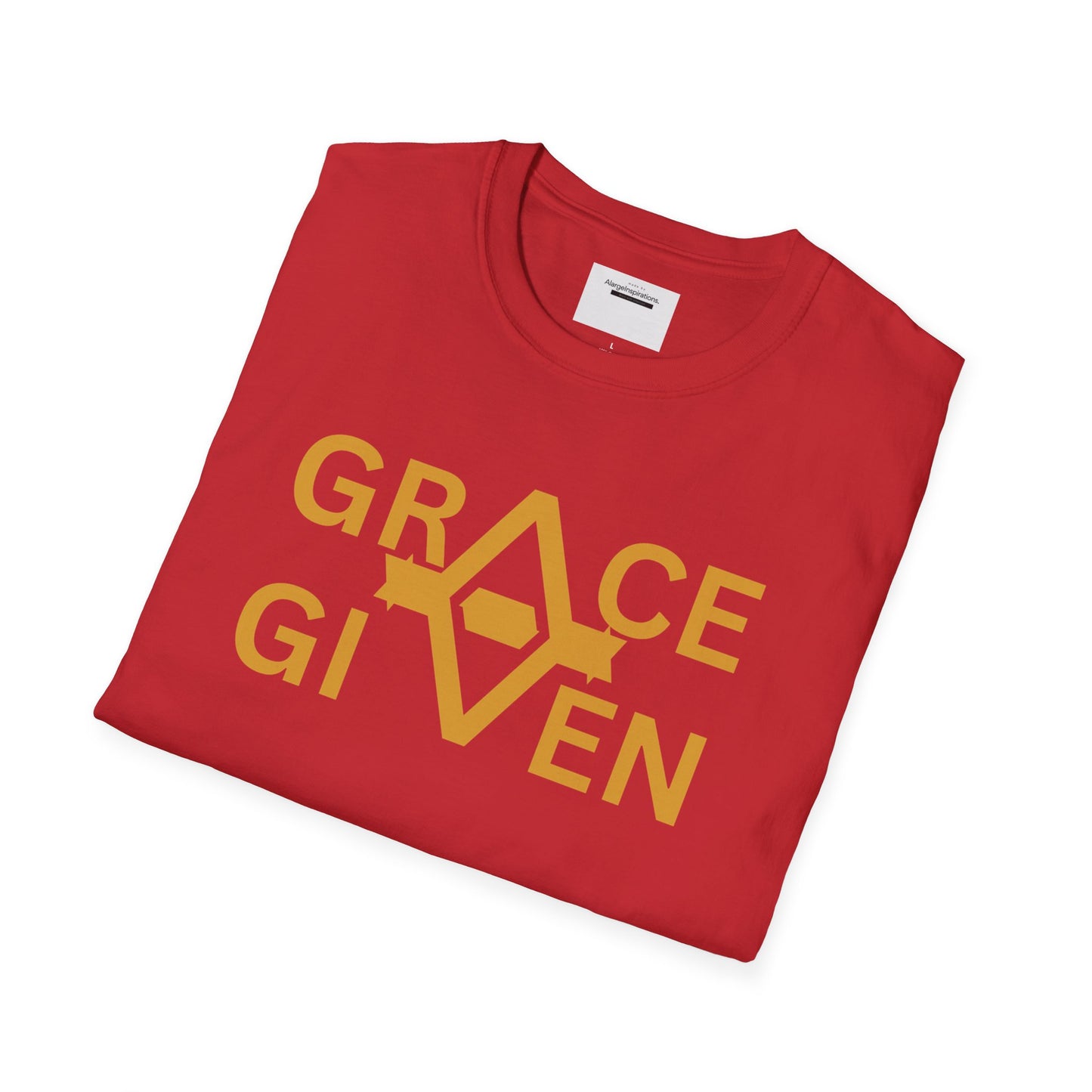 Inspirational Grace Given T-Shirt, Unisex Tee, Positive Affirmation Shirt, Spiritual Apparel,Minimalist Spiritual Apparel,Faith Inspired Tee