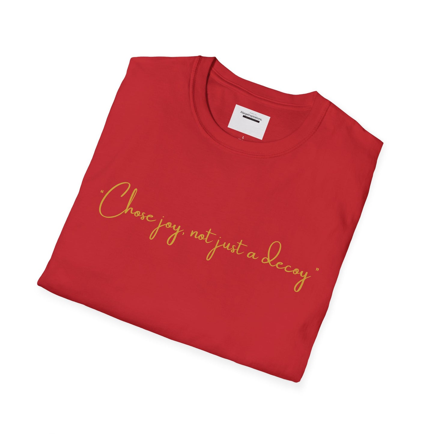 Inspirational Quote T-Shirt, Motivational Tee, Gift for Her, Casual Wear, Affirmation Shirt, Birthday Present, Simple Word-Only Typography