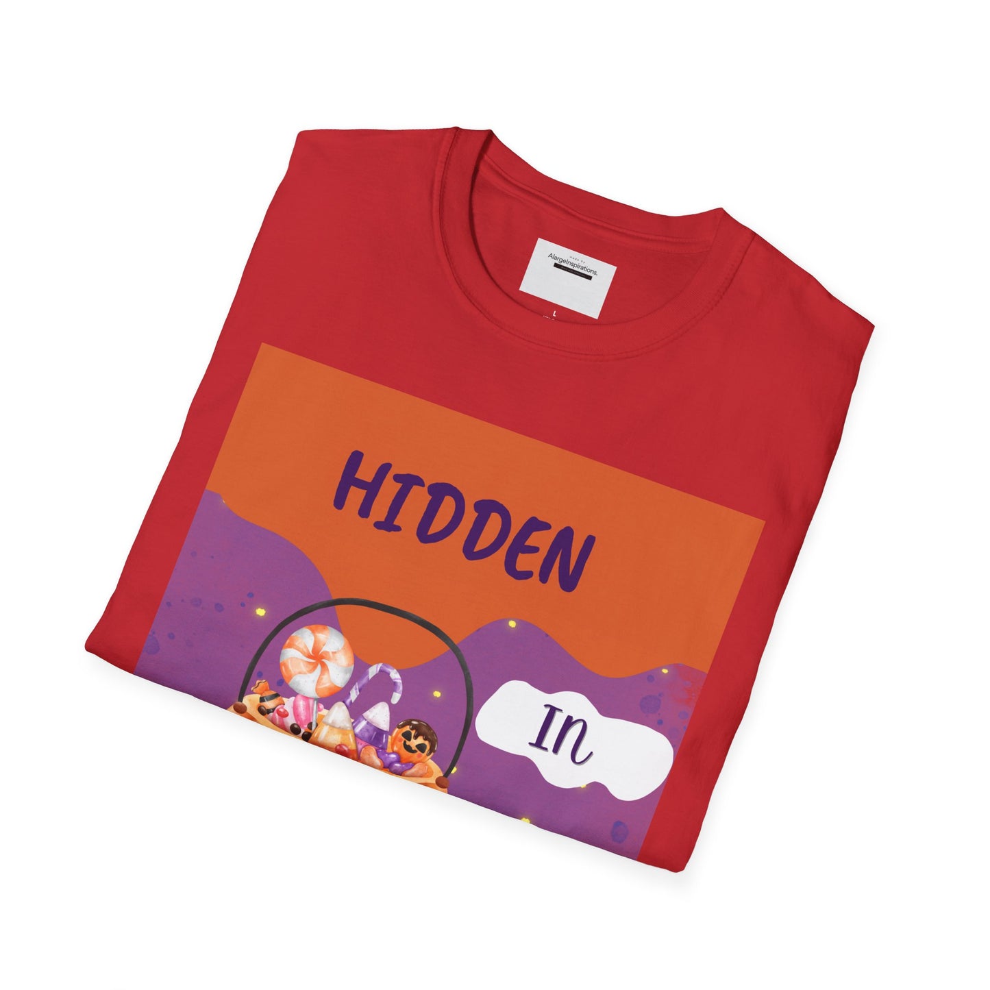 Halloween Pumpkin T-Shirt | Hidden in Plain Sight | Keep It Private T-Shirt for Fall, Keep It Private. Wear It Bold, Spooky Season,