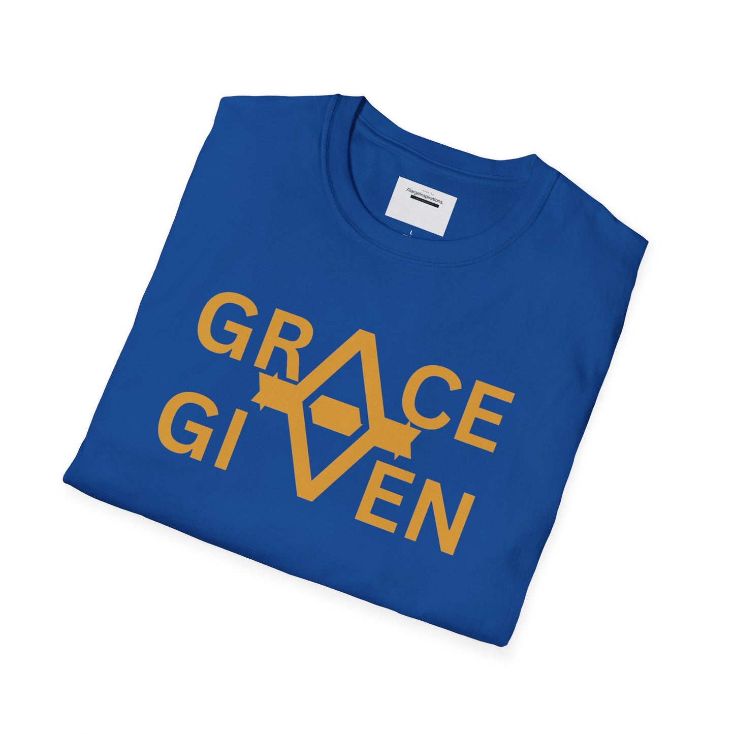 Inspirational Grace Given T-Shirt, Unisex Tee, Positive Affirmation Shirt, Spiritual Apparel,Minimalist Spiritual Apparel,Faith Inspired Tee