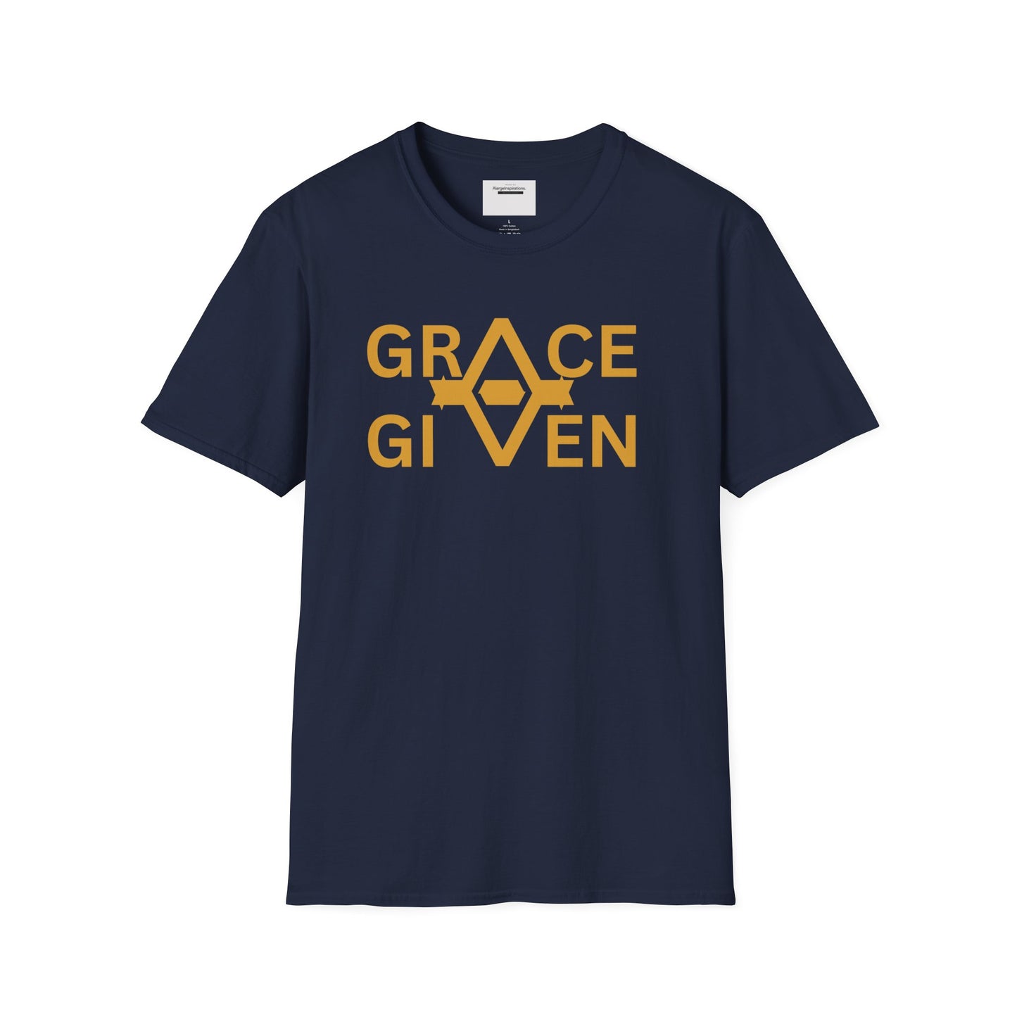 Inspirational Grace Given T-Shirt, Unisex Tee, Positive Affirmation Shirt, Spiritual Apparel,Minimalist Spiritual Apparel,Faith Inspired Tee