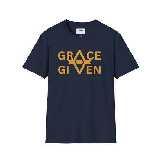 Inspirational Grace Given T-Shirt, Unisex Tee, Positive Affirmation Shirt, Spiritual Apparel,Minimalist Spiritual Apparel,Faith Inspired Tee
