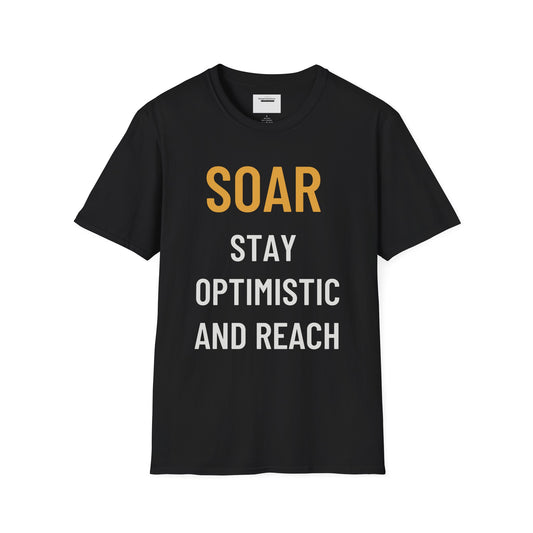 Soar & Stay Optimistic T-Shirt | Motivational Tee for Daily Inspiration, Gift for Friends, Unisex Graphic Shirt, Positive Vibes Wear, [...]