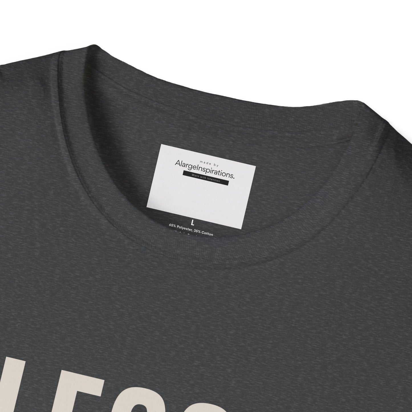 Blessed T-Shirt | Minimal Faith Typography Tee | Christian Inspirational Shirt | Simple Word T Shirt