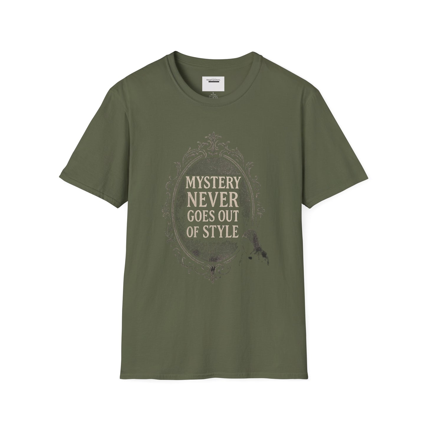 Mystery Never Goes Out of Style T-Shirt, Unisex Graphic Tee, Ideal for Halloween, Mystery Lovers,Unique Gift Idea, Privacy Quote Tee