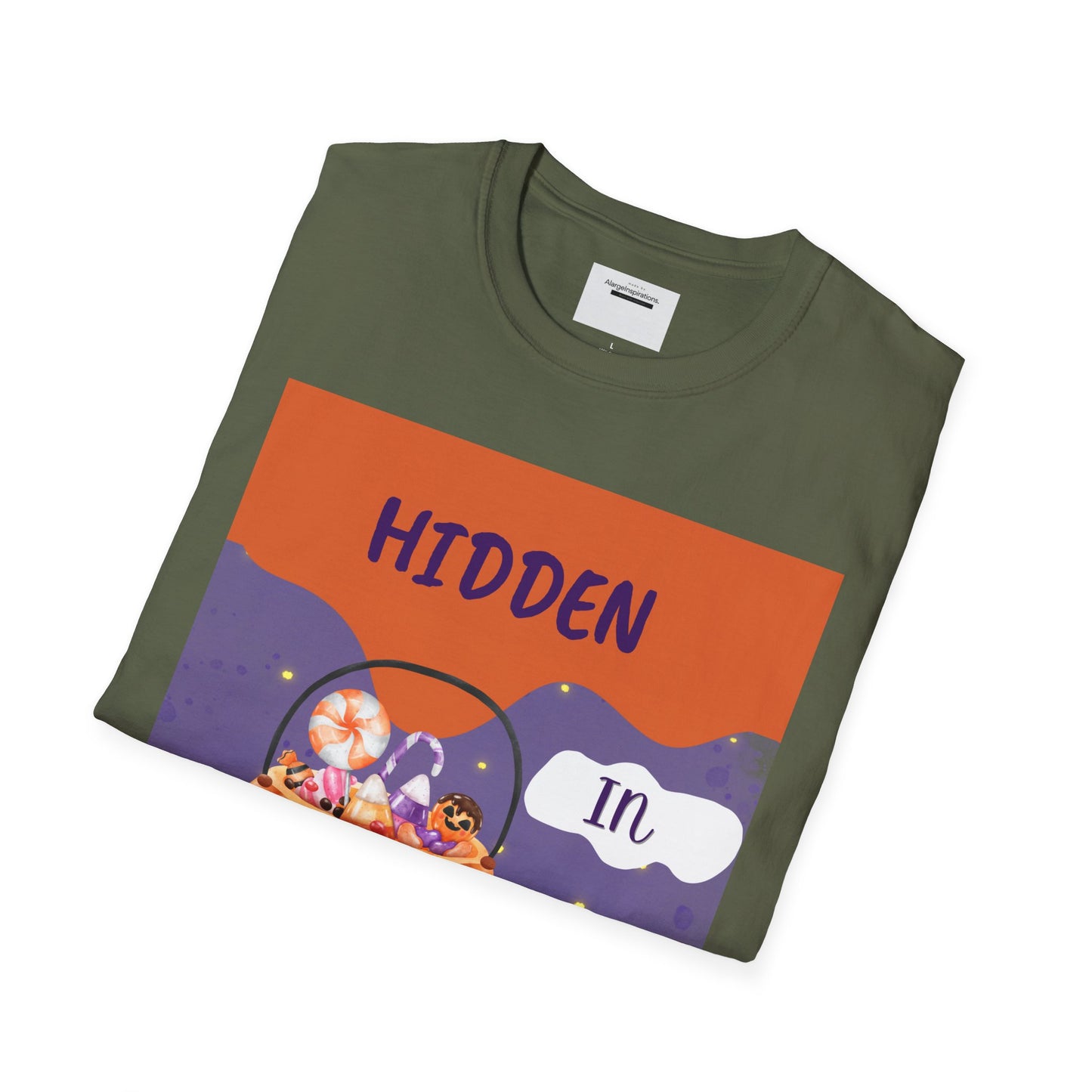 Halloween Pumpkin T-Shirt | Hidden in Plain Sight | Keep It Private T-Shirt for Fall, Keep It Private. Wear It Bold, Spooky Season,