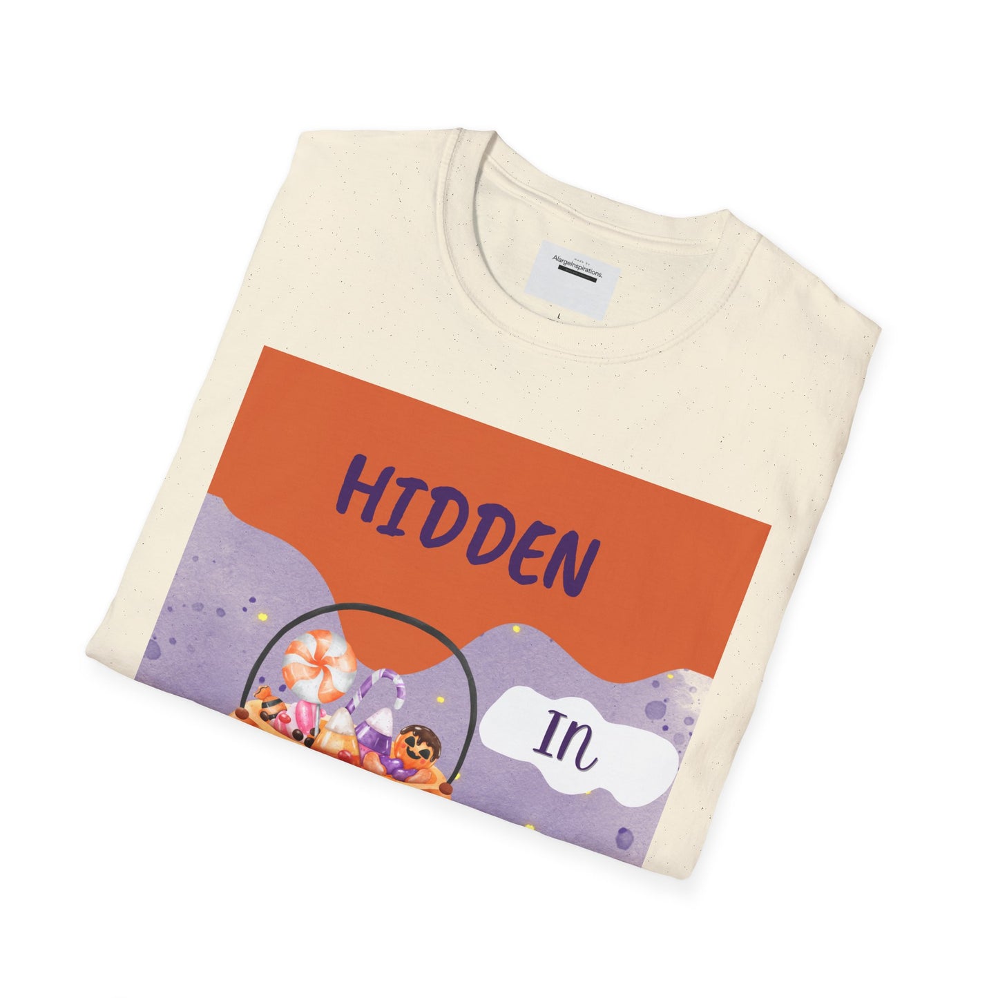 Halloween Pumpkin T-Shirt | Hidden in Plain Sight | Keep It Private T-Shirt for Fall, Keep It Private. Wear It Bold, Spooky Season,