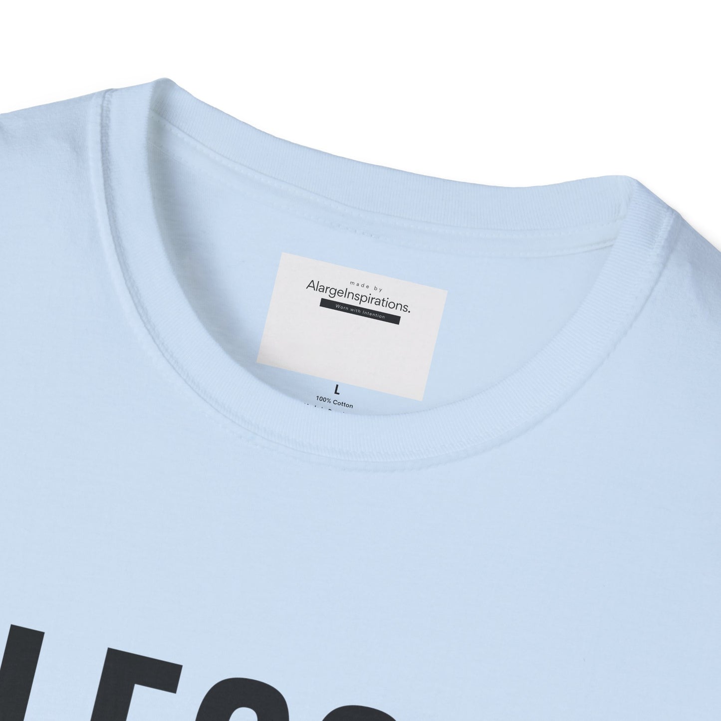 Blessed T-Shirt | Minimal Faith Typography Tee | Christian Inspirational Shirt | Simple Word T Shirt