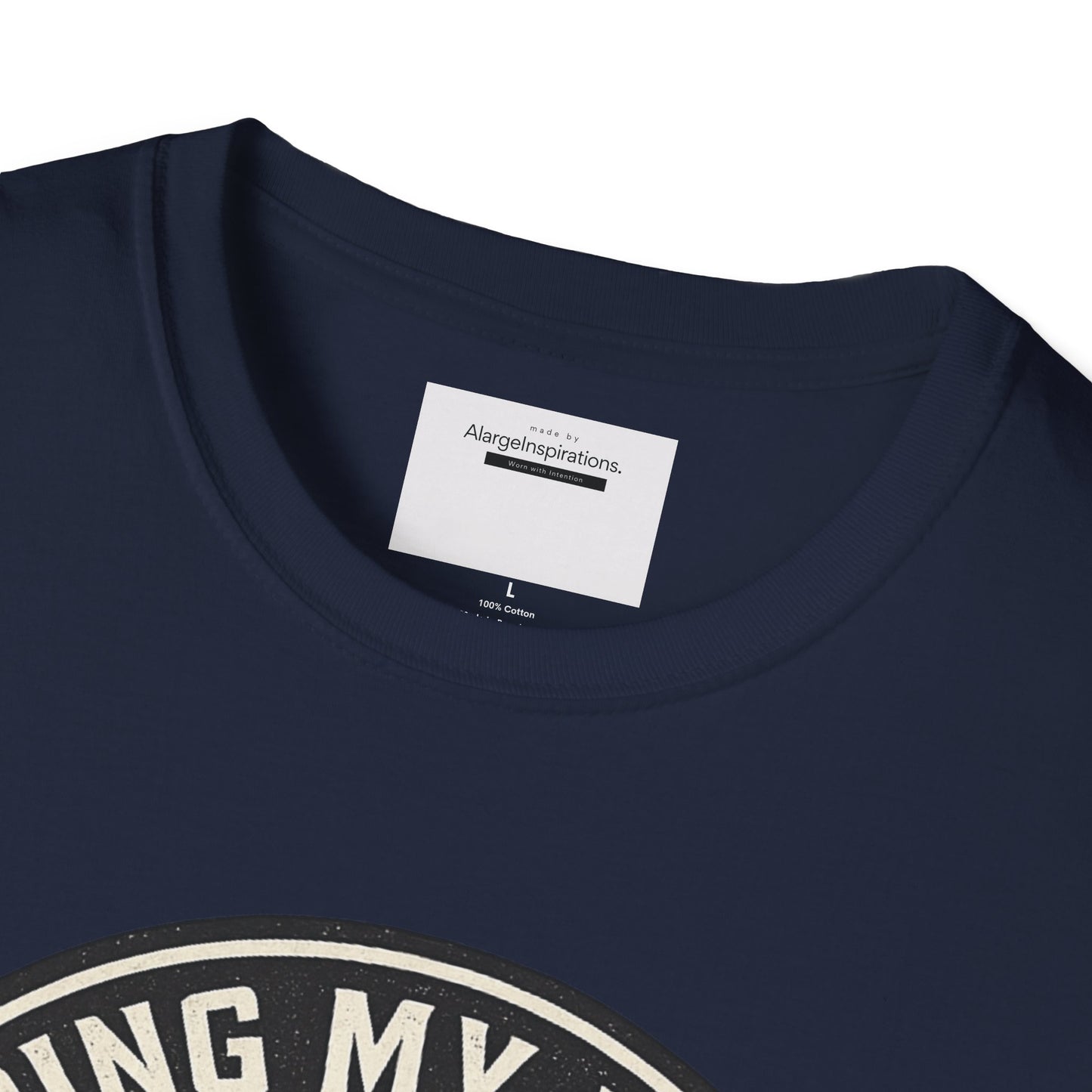 Doing My Part Mostly by Heart T-Shirt | Vintage Fitness Logo Tee | Gym Motivation Shirt | Athletic Grit Apparel