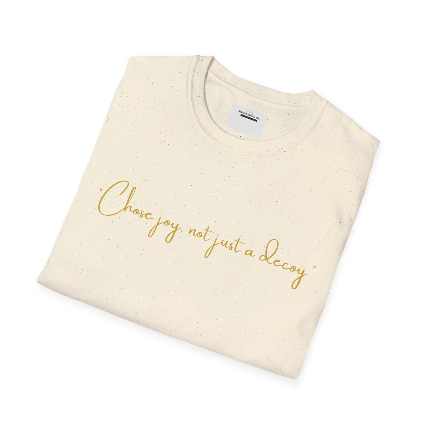 Inspirational Quote T-Shirt, Motivational Tee, Gift for Her, Casual Wear, Affirmation Shirt, Birthday Present, Simple Word-Only Typography