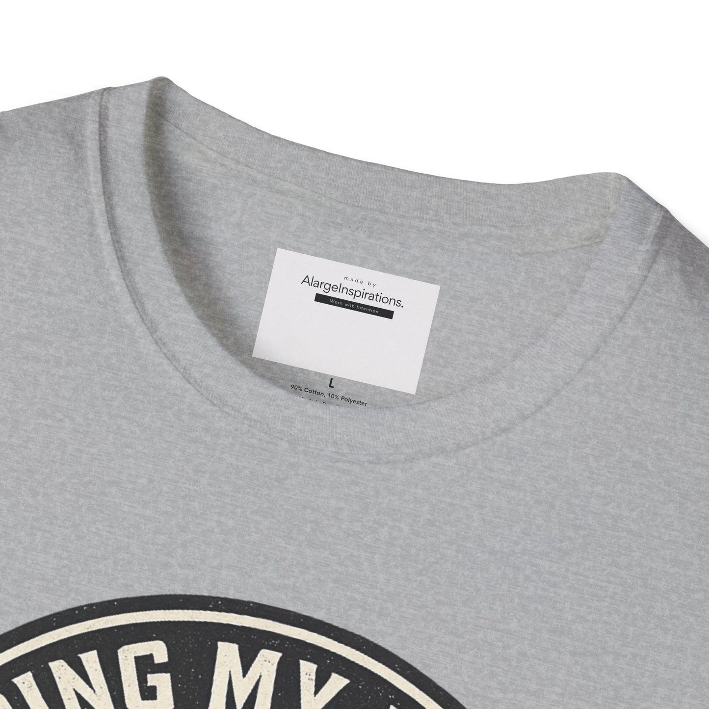 Doing My Part Mostly by Heart T-Shirt | Vintage Fitness Logo Tee | Gym Motivation Shirt | Athletic Grit Apparel