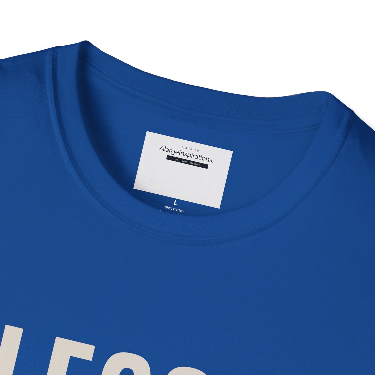 Blessed T-Shirt | Minimal Faith Typography Tee | Christian Inspirational Shirt | Simple Word T Shirt