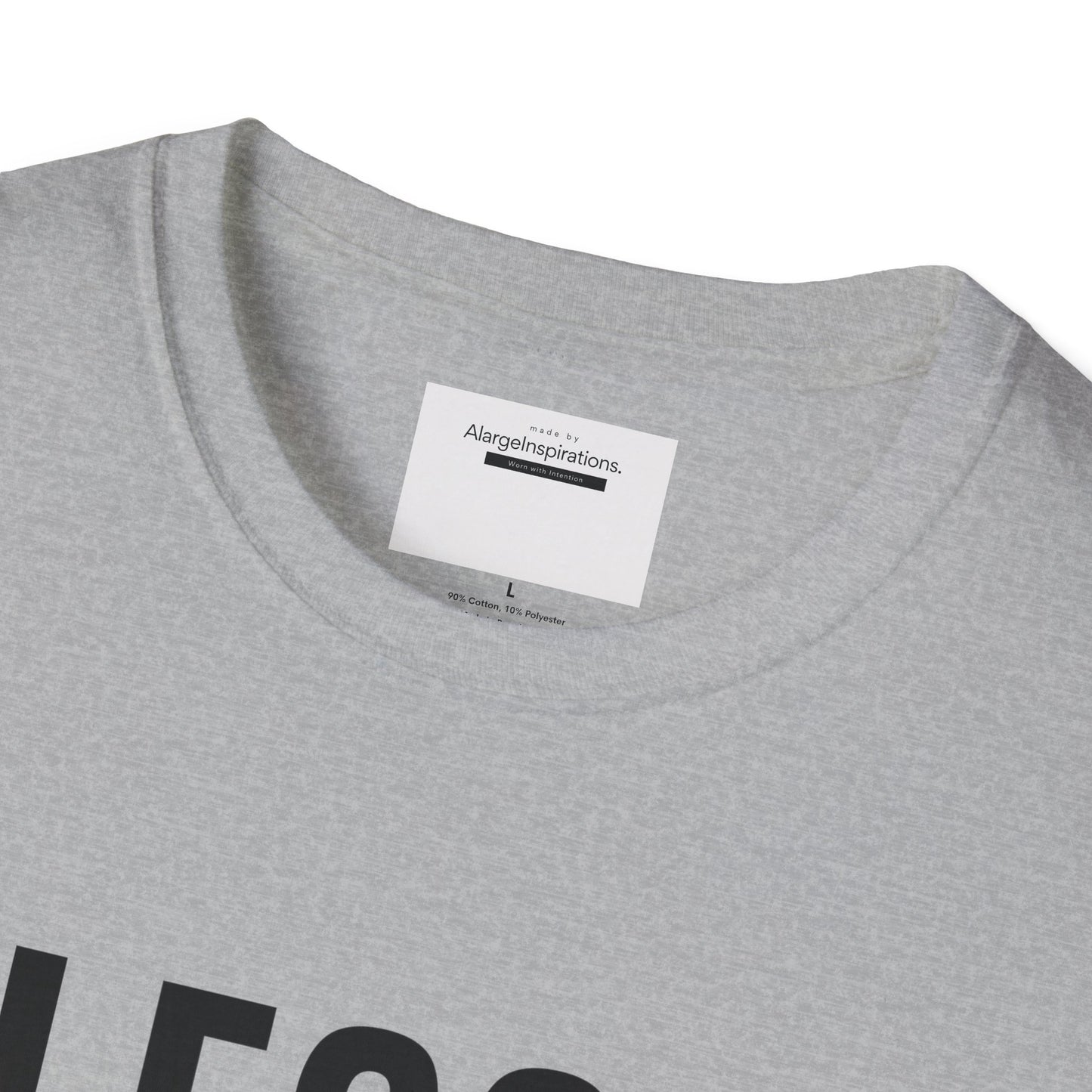 Blessed T-Shirt | Minimal Faith Typography Tee | Christian Inspirational Shirt | Simple Word T Shirt