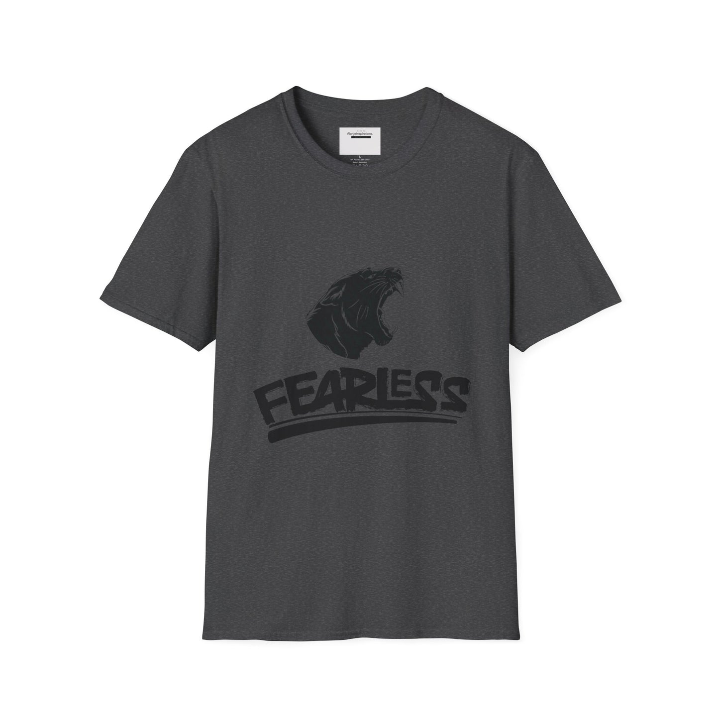 Fearless  Shirt | Faith Inspired T-Shirt for Women & Men | Bible Verse Courage Tee | Bold Minimalist Streetwear | Spiritual Gift