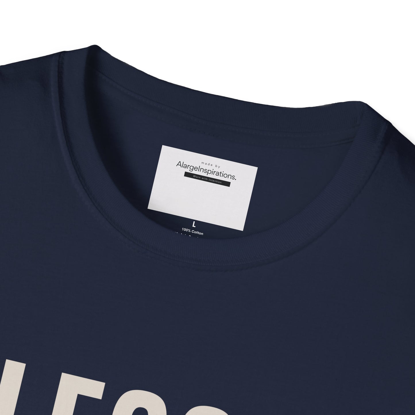 Blessed T-Shirt | Minimal Faith Typography Tee | Christian Inspirational Shirt | Simple Word T Shirt