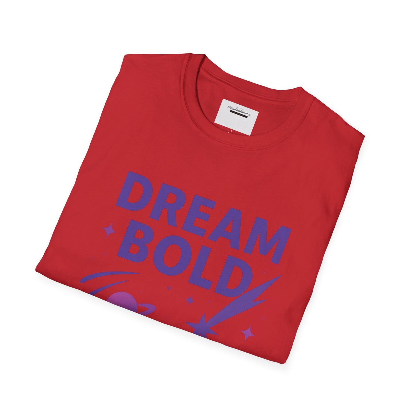 Dream Bold Watch Life Unfold Shirt | Galaxy Shooting Stars Tee, Cosmic Motivation Quote, Inspirational Space GraphicT-Shirt, Space Quote Tee