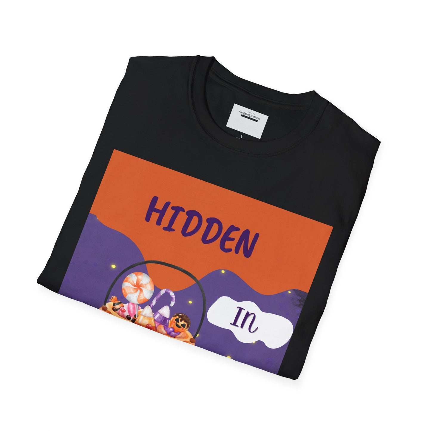 Halloween Pumpkin T-Shirt | Hidden in Plain Sight | Keep It Private T-Shirt for Fall, Keep It Private. Wear It Bold, Spooky Season,