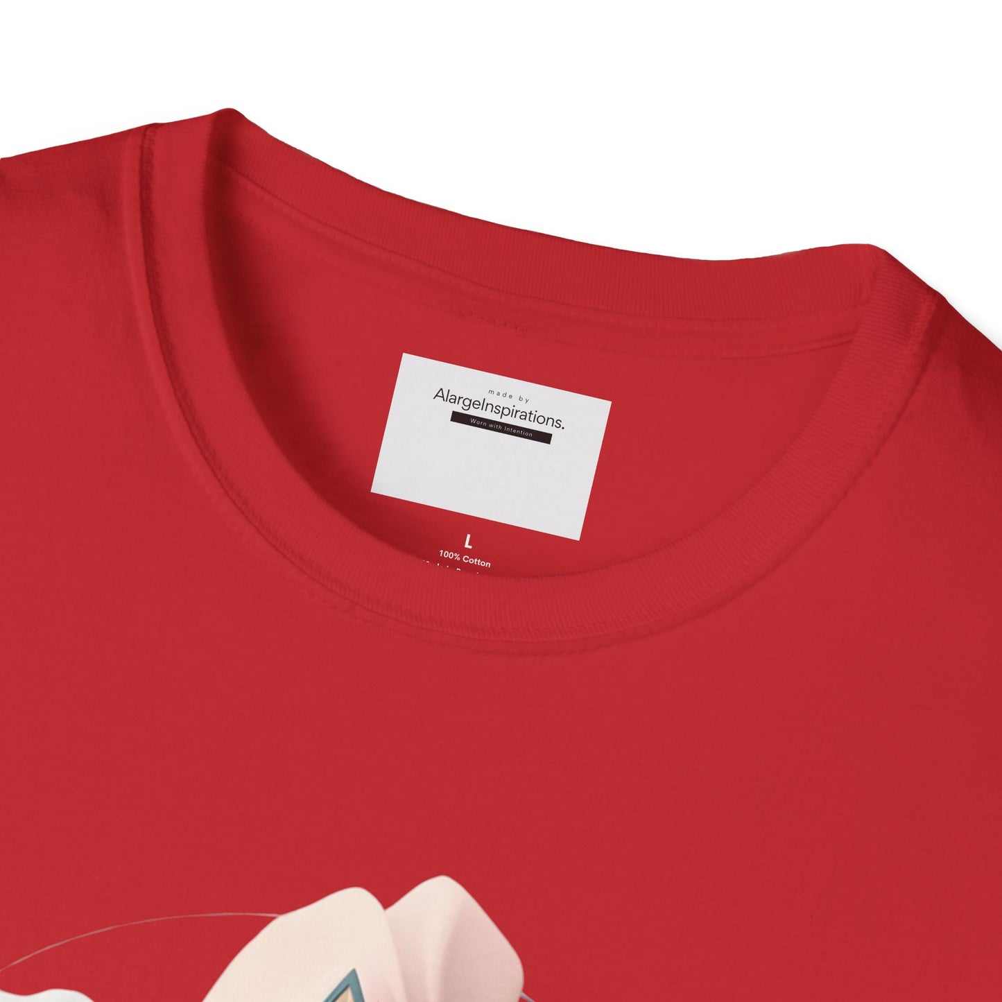 Blooming Vibes Unisex Softstyle T-Shirt, Floral Tee, Feminine Style Shirt, Spring Outfit, Gift for Her, Nature Lover Tee,Self Love Shirt