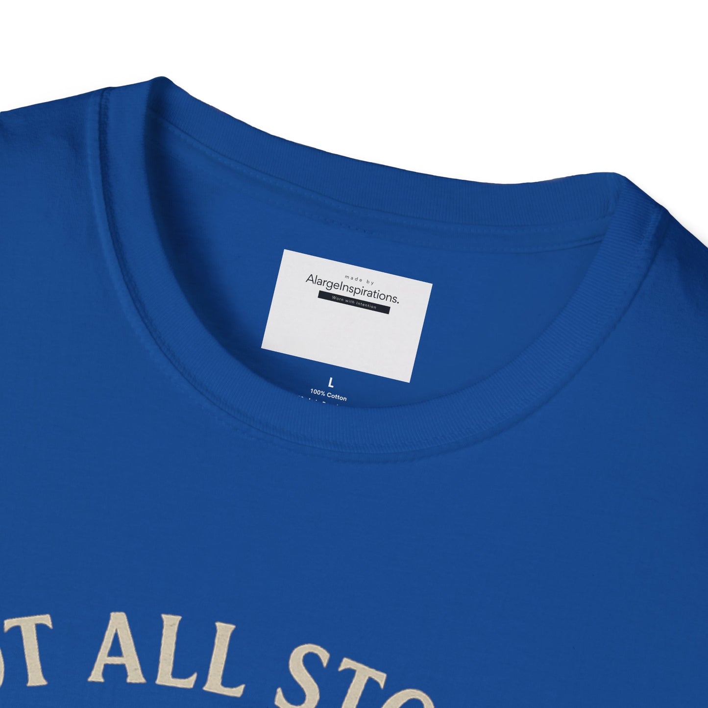 Not All Stories Unisex T-Shirt, Graphic Tee, Unique Gift, Cozy Everyday Wear, Moon & Audience Design, Privacy Statement Tee, Introvert Gift