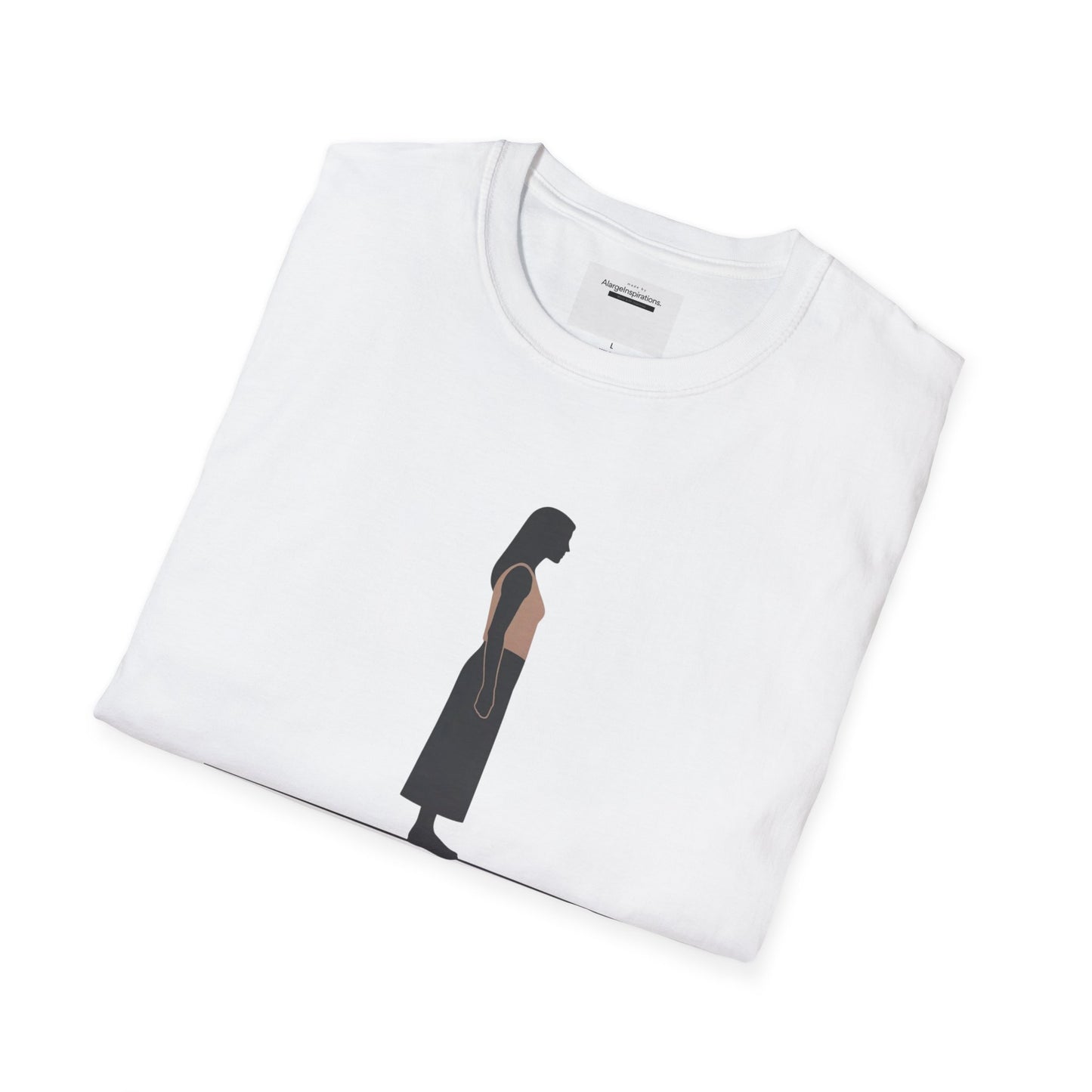 She Stands in Her Truth Shirt | Minimalist Feminine Strength T-Shirt, Grounded Confidence Quote, Empowered Woman Apparel, confident apparel