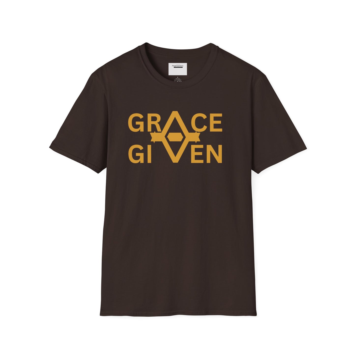 Inspirational Grace Given T-Shirt, Unisex Tee, Positive Affirmation Shirt, Spiritual Apparel,Minimalist Spiritual Apparel,Faith Inspired Tee