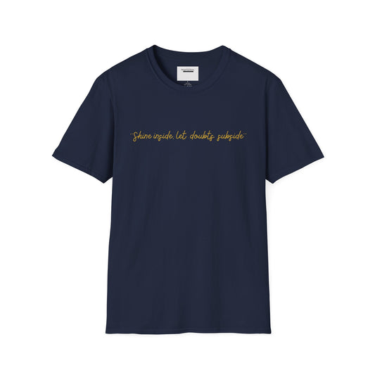 Inspirational Quote Unisex T-Shirt, Positive Affirmation Tee, Handwritten Script Tee, Casual Wear, Motivational Clothing,Everyday Motivation