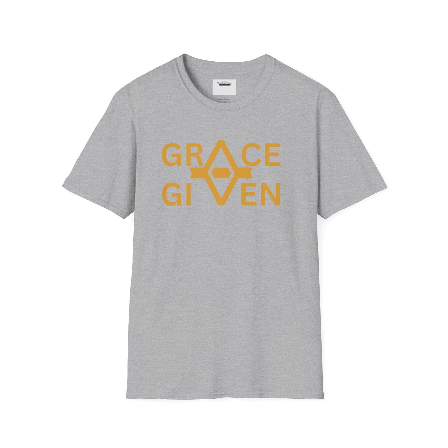 Inspirational Grace Given T-Shirt, Unisex Tee, Positive Affirmation Shirt, Spiritual Apparel,Minimalist Spiritual Apparel,Faith Inspired Tee