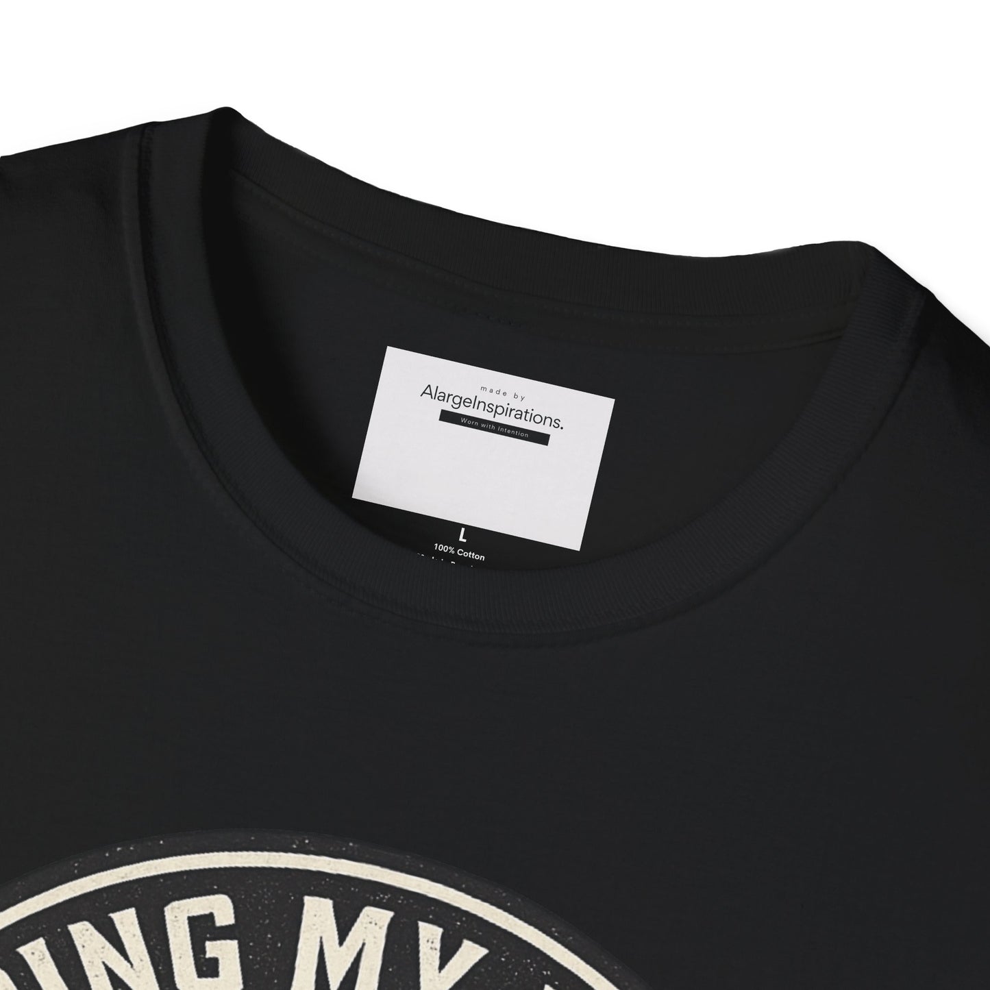 Doing My Part Mostly by Heart T-Shirt | Vintage Fitness Logo Tee | Gym Motivation Shirt | Athletic Grit Apparel