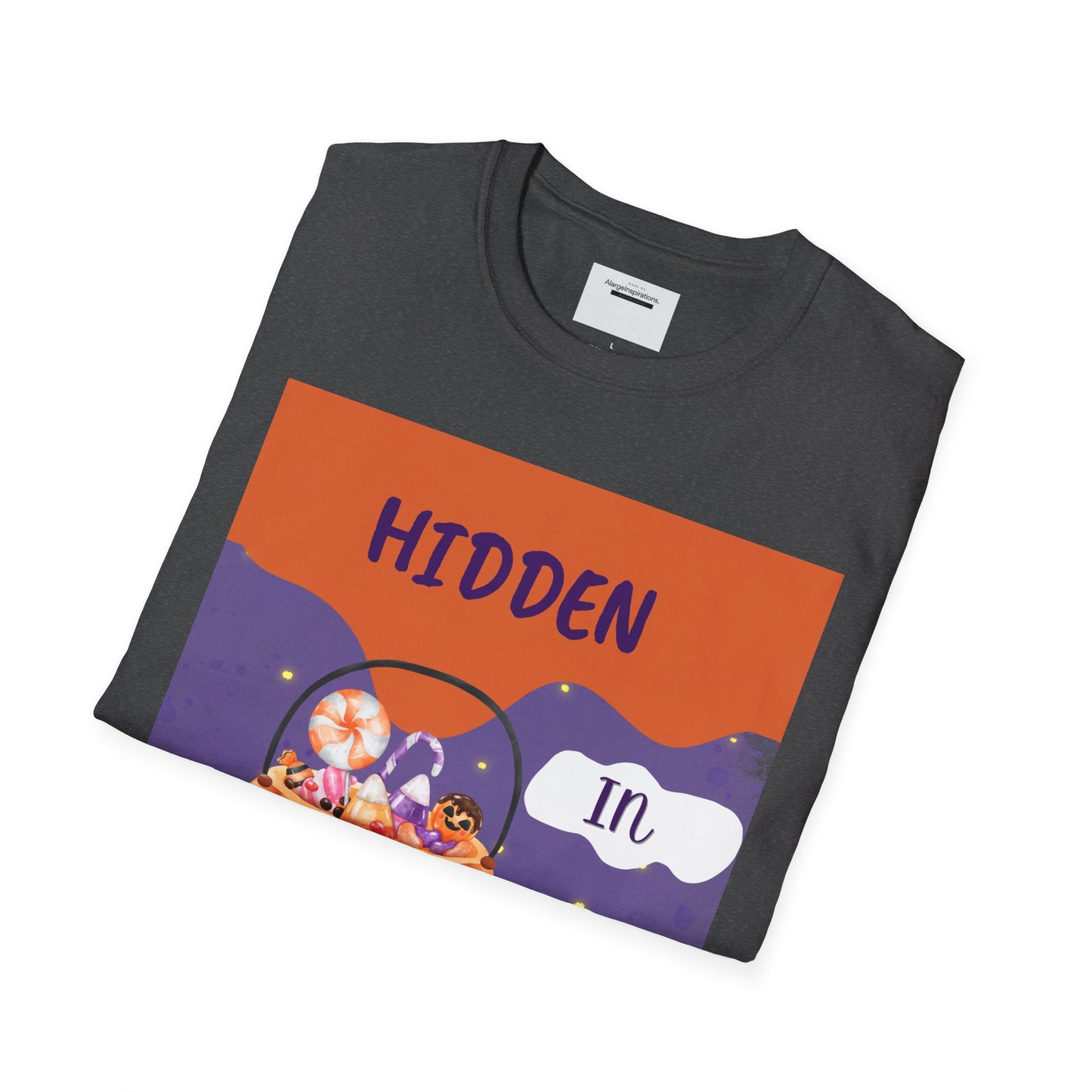 Halloween Pumpkin T-Shirt | Hidden in Plain Sight | Keep It Private T-Shirt for Fall, Keep It Private. Wear It Bold, Spooky Season,