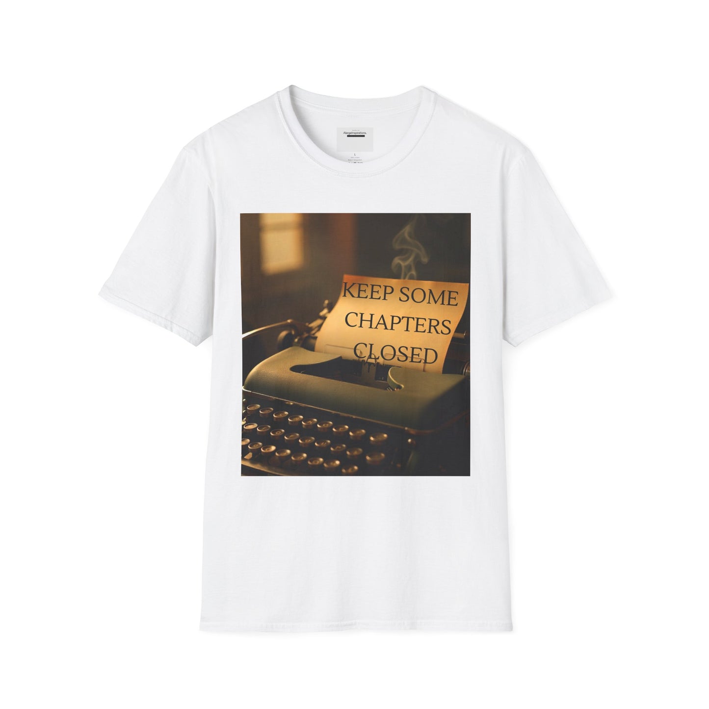 Inspirational Quote T-Shirt | Keep Some Chapters Closed, Gift Idea, Literary Tee, Unisex Apparel, Cozy Outfit, Vintage Quote Shirt,