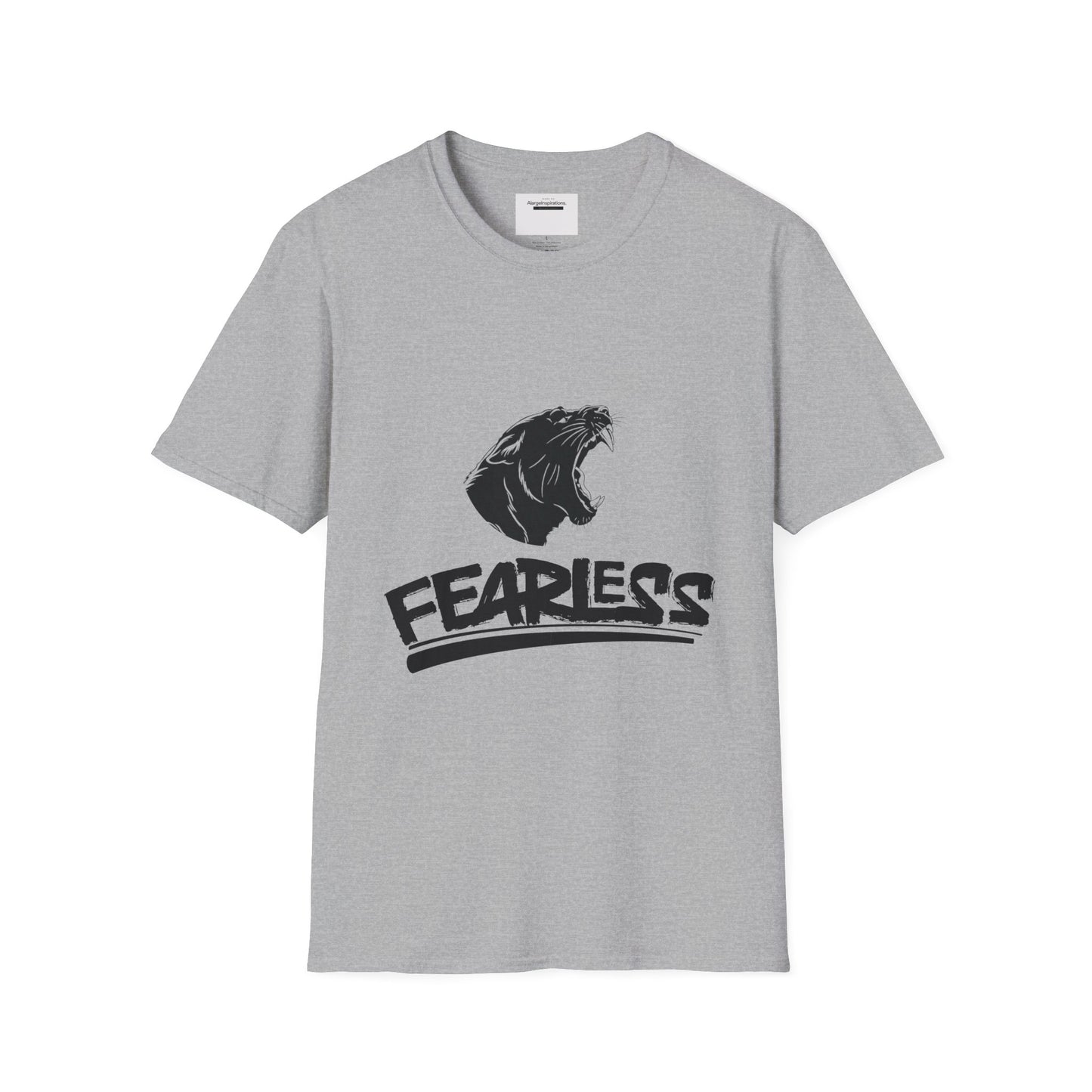 Fearless  Shirt | Faith Inspired T-Shirt for Women & Men | Bible Verse Courage Tee | Bold Minimalist Streetwear | Spiritual Gift