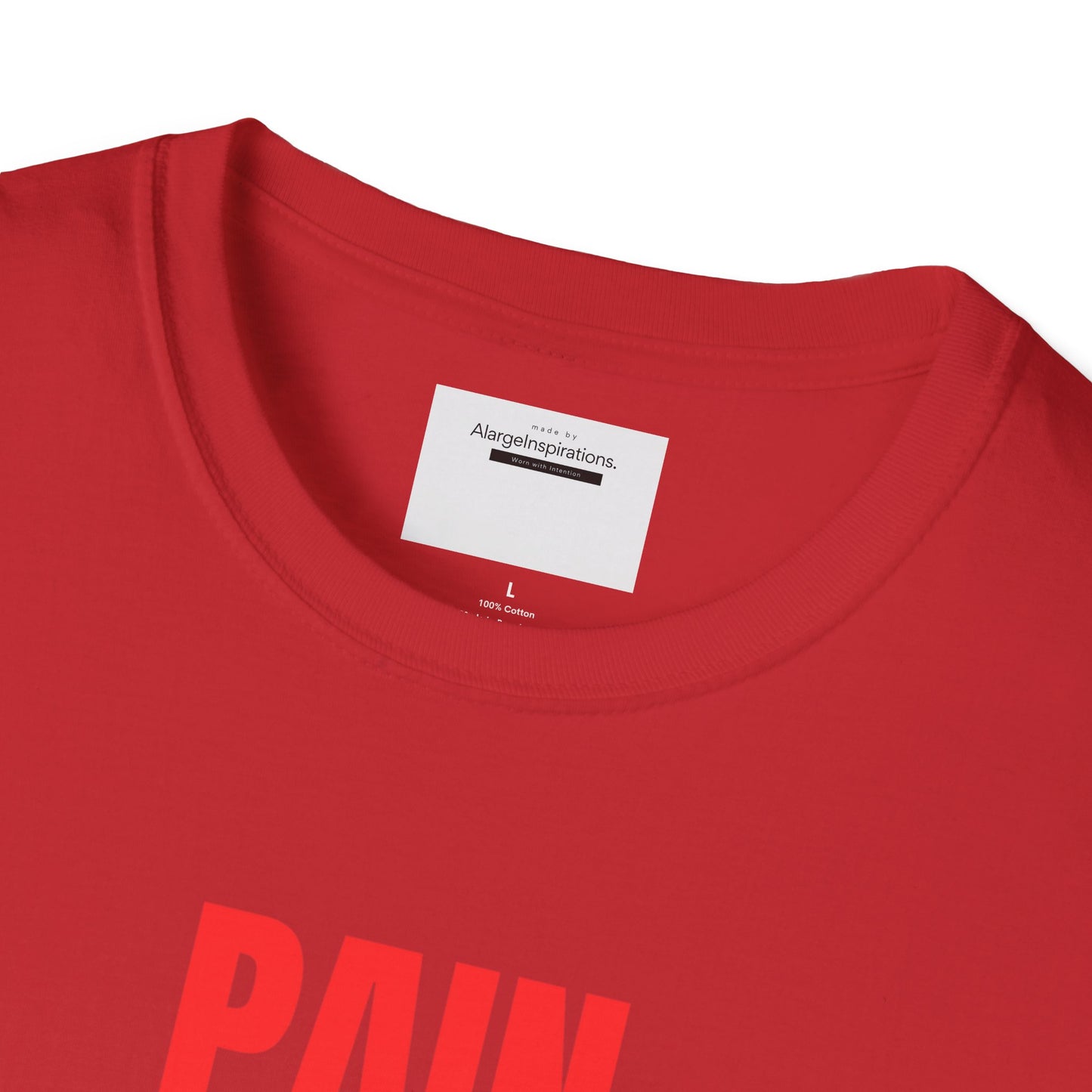 Inspirational Quote T-Shirt - Pain Births Purpose Purpose Fuels Dreams, Motivational Casual Wear, Gift for Dreamers, Positive Vibes Apparel
