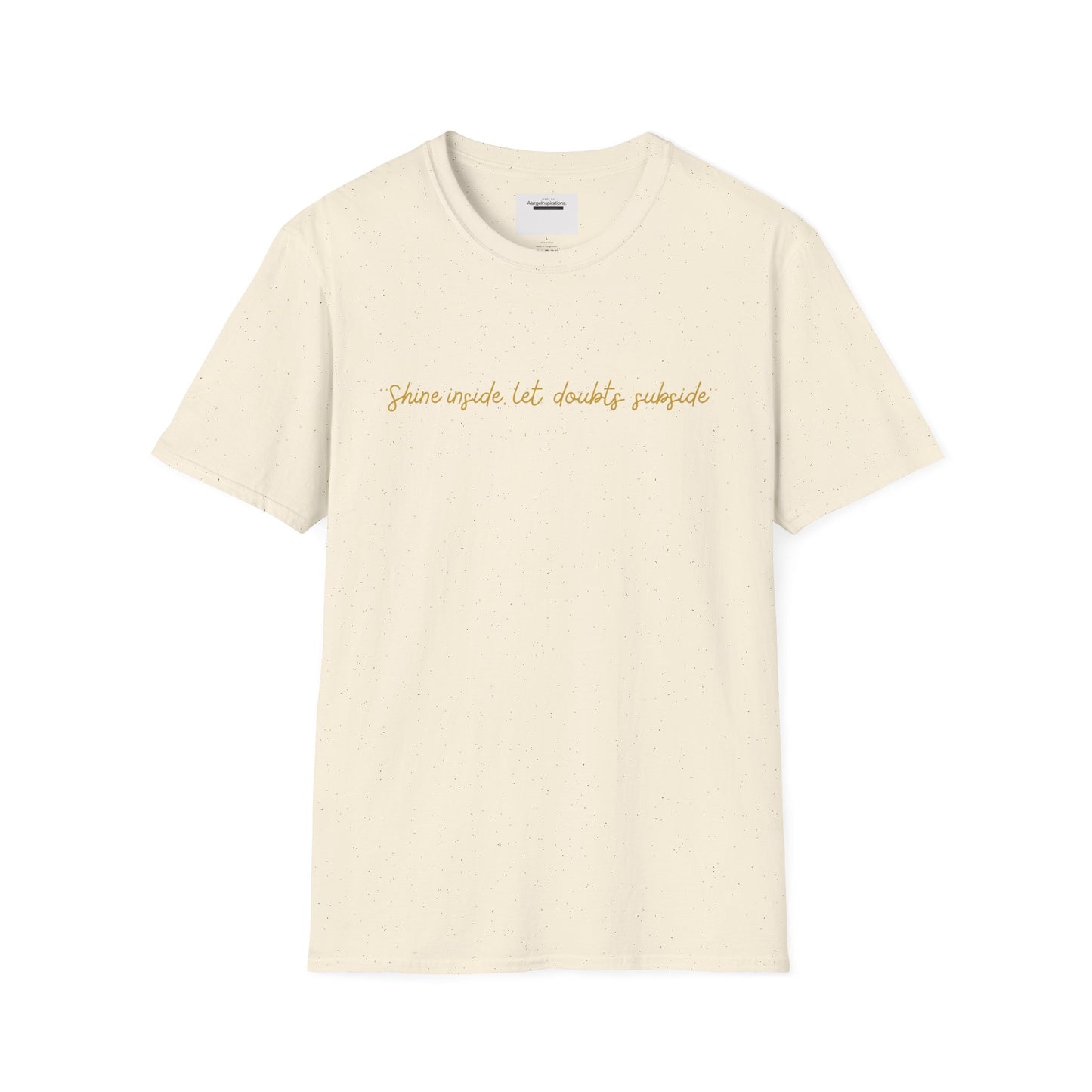 Inspirational Quote Unisex T-Shirt, Positive Affirmation Tee, Handwritten Script Tee, Casual Wear, Motivational Clothing,Everyday Motivation