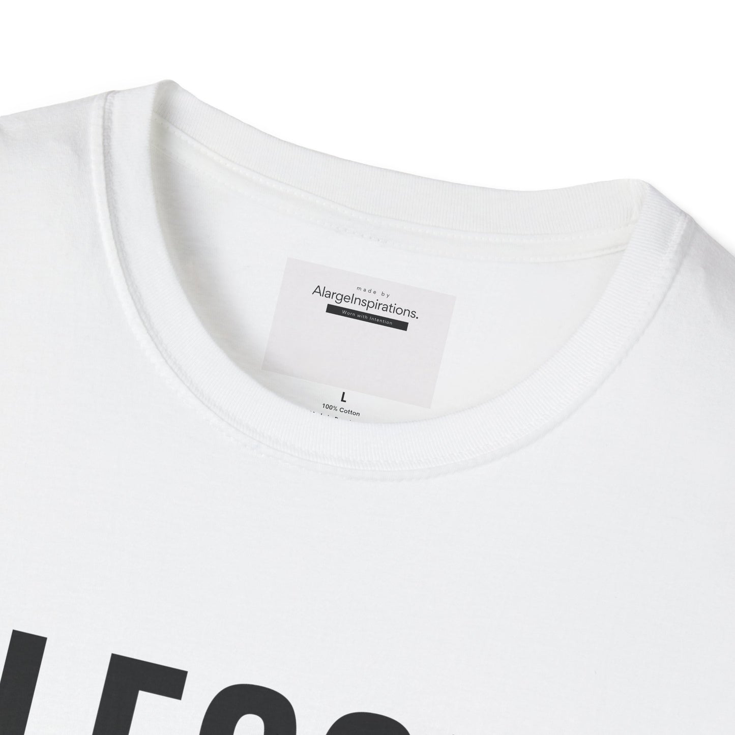 Blessed T-Shirt | Minimal Faith Typography Tee | Christian Inspirational Shirt | Simple Word T Shirt