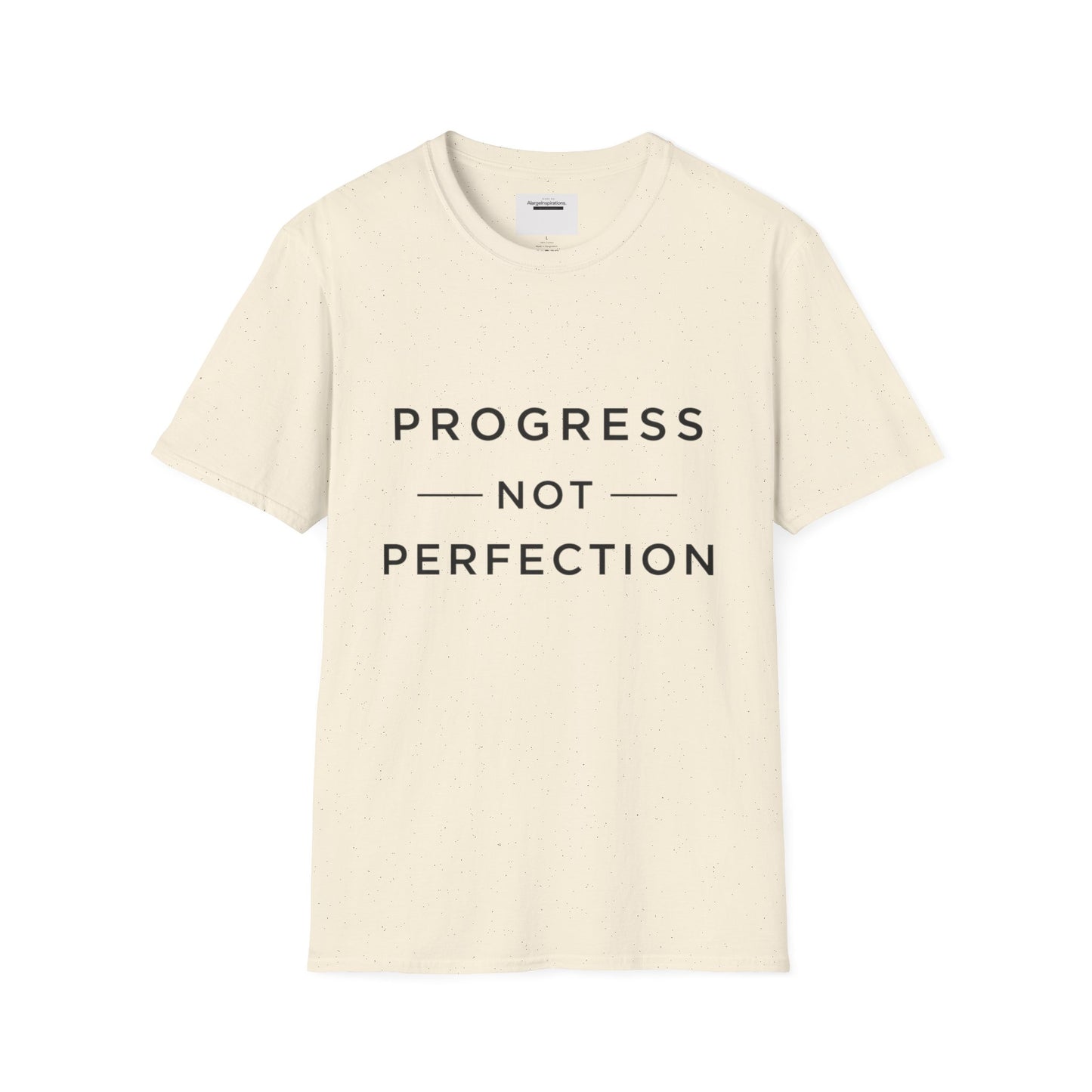 Progress Not Perfection T-Shirt | Sarcastic Motivational Tee | Anti Perfectionism Humor | Real Life Motivation Shirt |Relatable Quote Tee