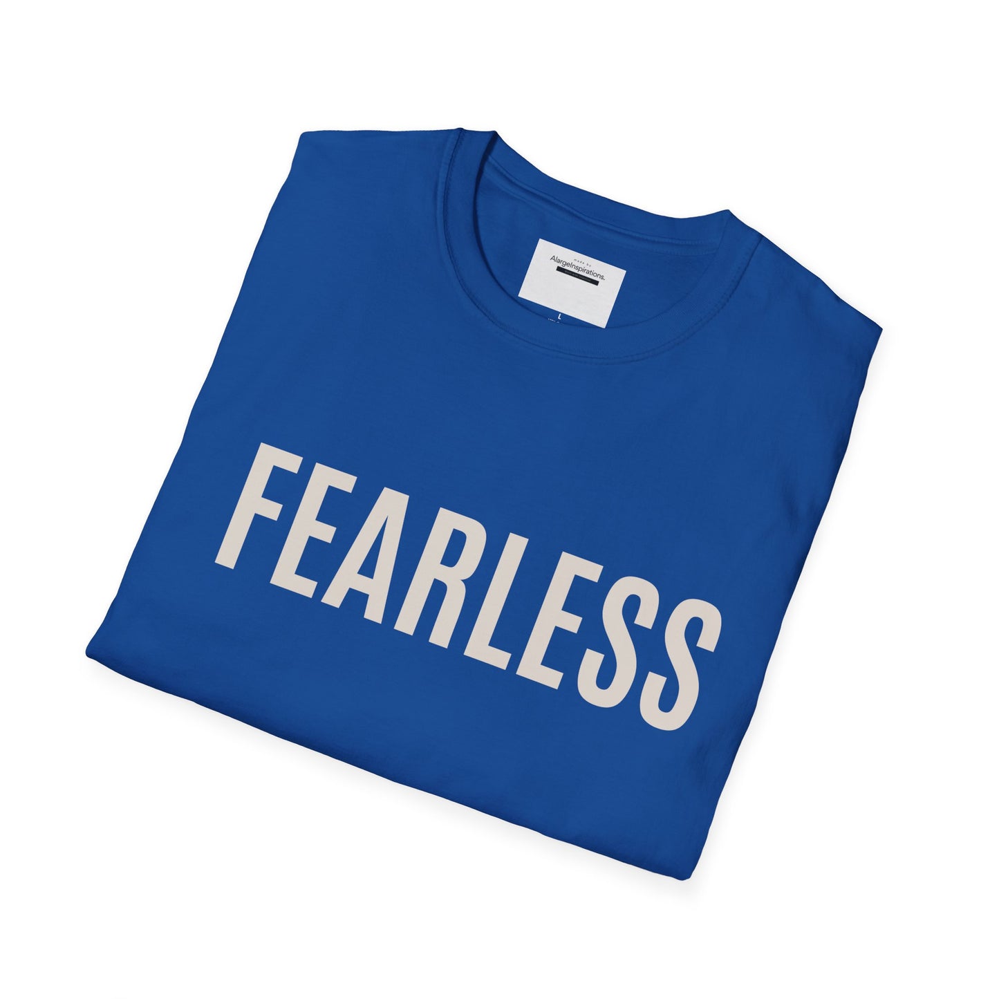 Fearless Christian Shirt | Faith Inspired TShirt for Women & Men | Bible Verse Courage Tee | Bold Minimalist Streetwear | Spiritual Gift