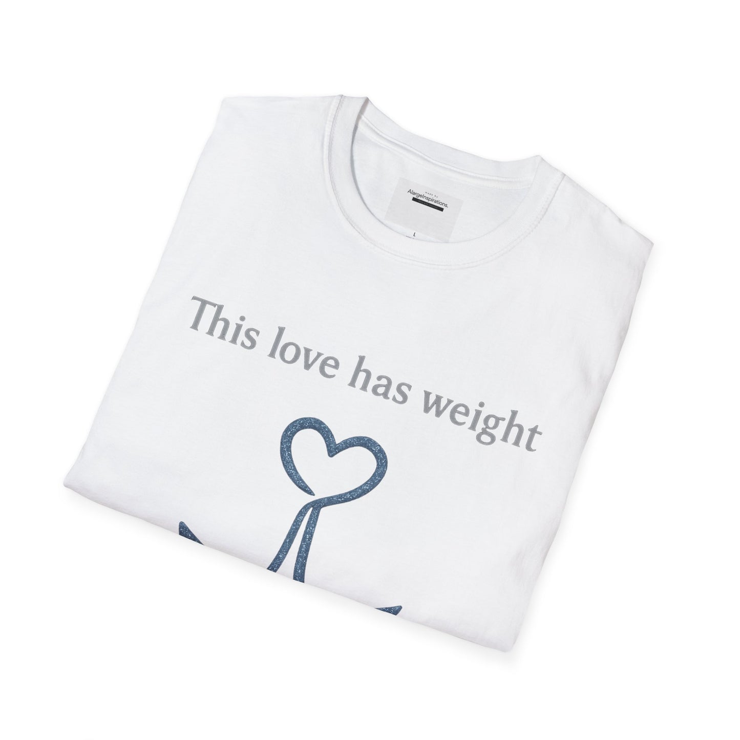 This Love Has Weight Shirt | Anchored Love Quote | Grounded Commitment Valentine Gift | Emotional Stability Design