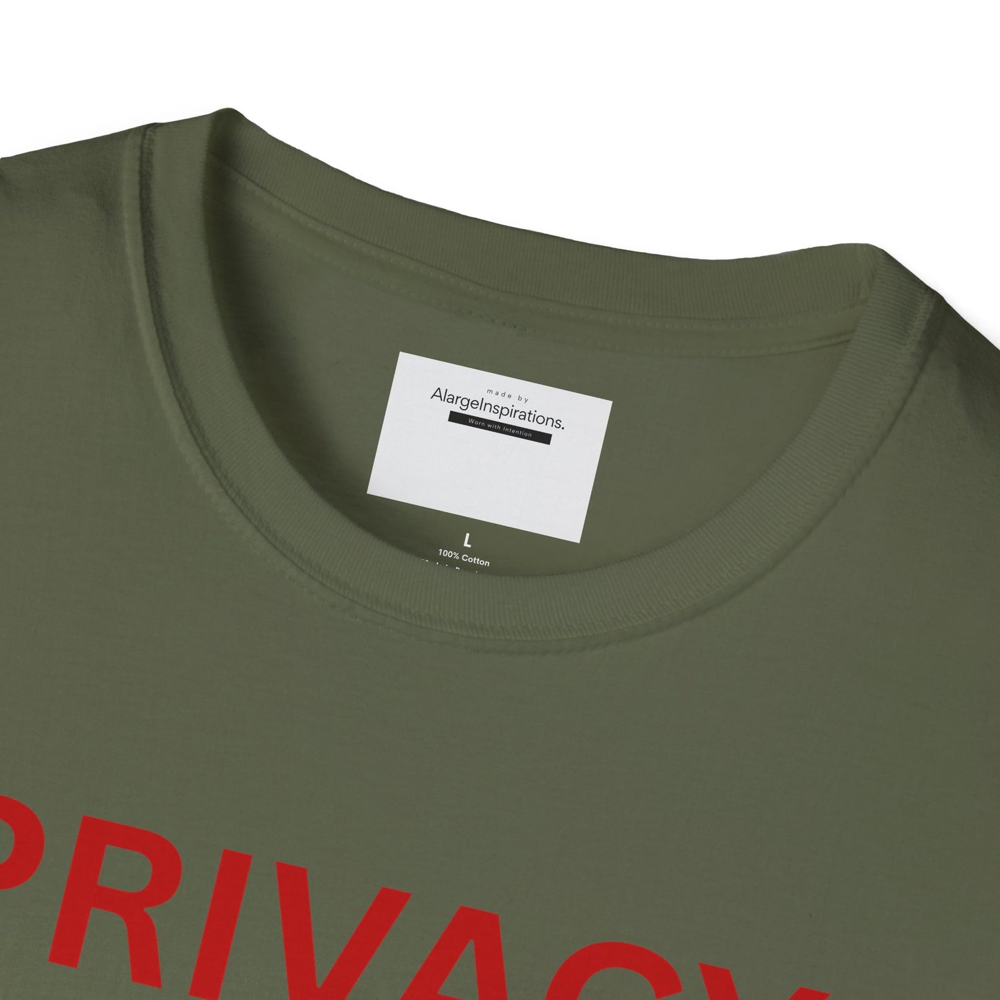 Privacy Over Publicity Unisex T-Shirt | Introvert Lifestyle Shirt, Gift for Privacy Advocate, Everyday Comfort Tee,Keep It Private Quote Tee