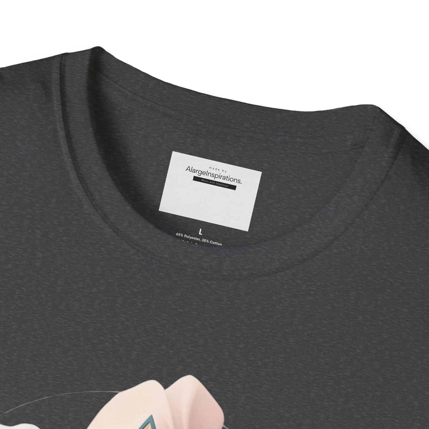 Blooming Vibes Unisex Softstyle T-Shirt, Floral Tee, Feminine Style Shirt, Spring Outfit, Gift for Her, Nature Lover Tee,Self Love Shirt