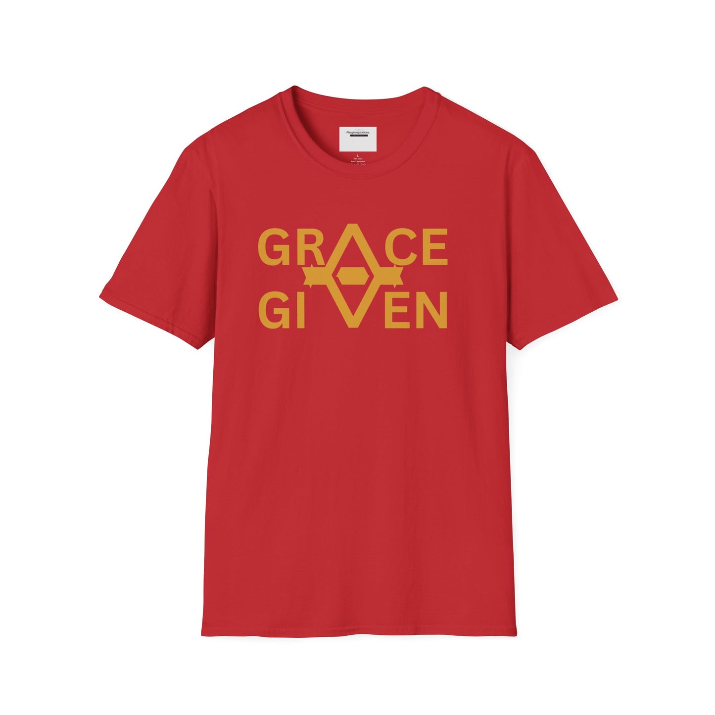 Inspirational Grace Given T-Shirt, Unisex Tee, Positive Affirmation Shirt, Spiritual Apparel,Minimalist Spiritual Apparel,Faith Inspired Tee