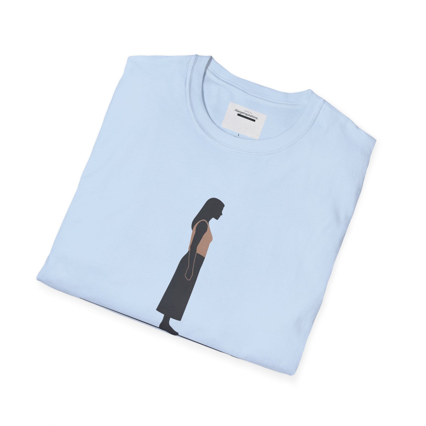 She Stands in Her Truth Shirt | Minimalist Feminine Strength T-Shirt, Grounded Confidence Quote, Empowered Woman Apparel, confident apparel