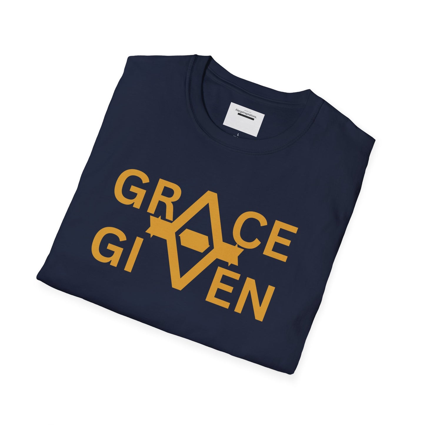Inspirational Grace Given T-Shirt, Unisex Tee, Positive Affirmation Shirt, Spiritual Apparel,Minimalist Spiritual Apparel,Faith Inspired Tee