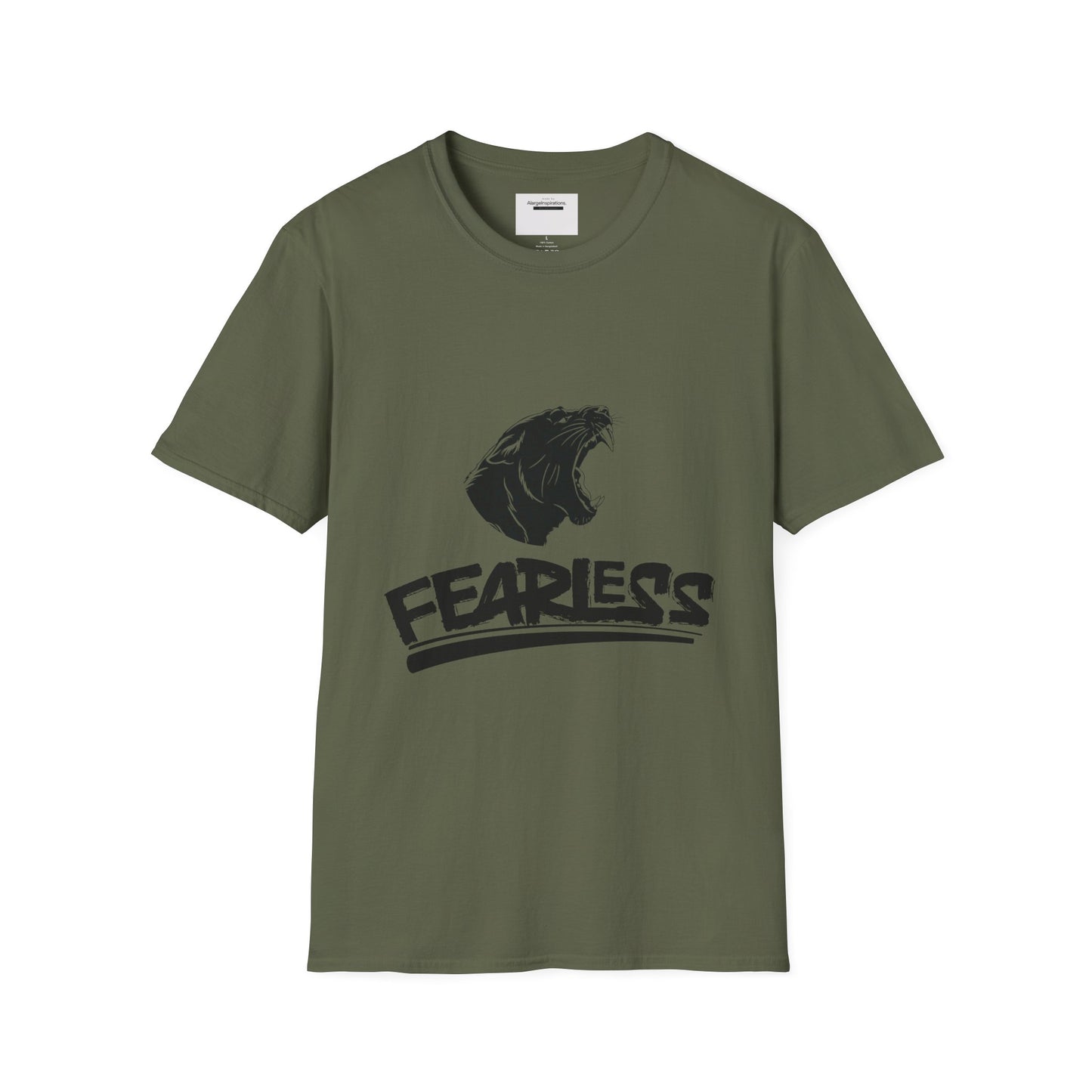 Fearless  Shirt | Faith Inspired T-Shirt for Women & Men | Bible Verse Courage Tee | Bold Minimalist Streetwear | Spiritual Gift