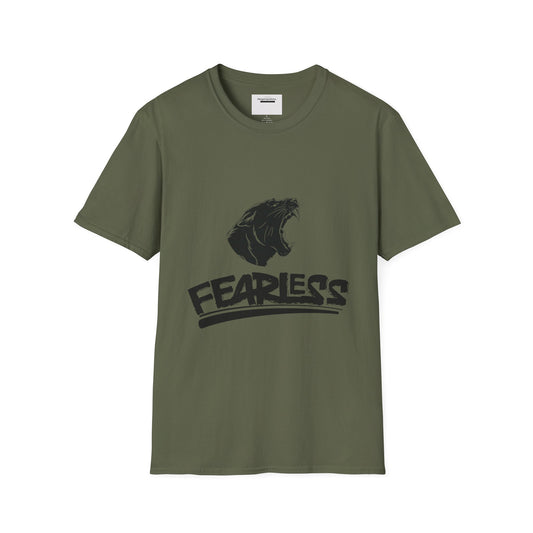 Fearless  Shirt | Faith Inspired T-Shirt for Women & Men | Bible Verse Courage Tee | Bold Minimalist Streetwear | Spiritual Gift