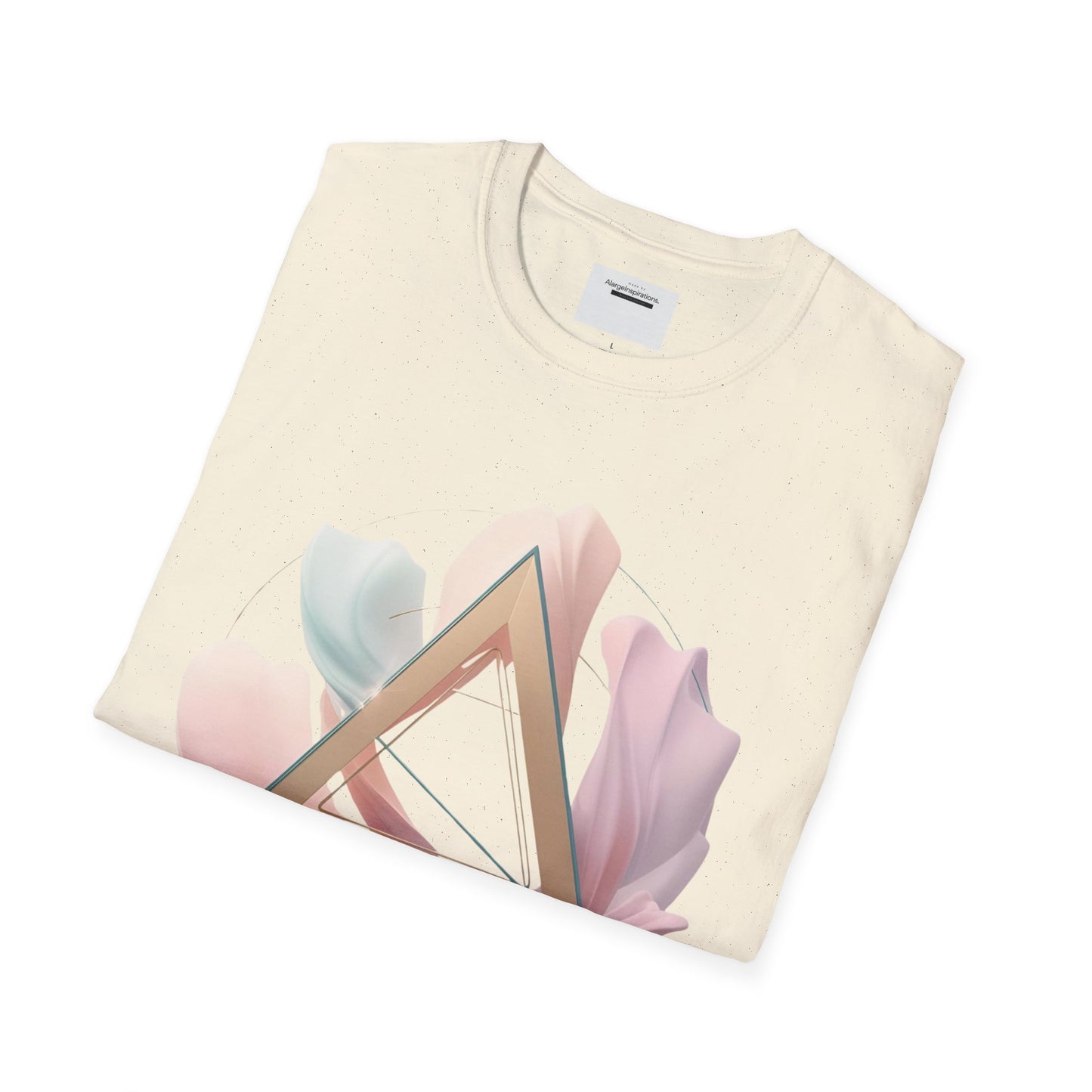 Blooming Vibes Unisex Softstyle T-Shirt, Floral Tee, Feminine Style Shirt, Spring Outfit, Gift for Her, Nature Lover Tee,Self Love Shirt