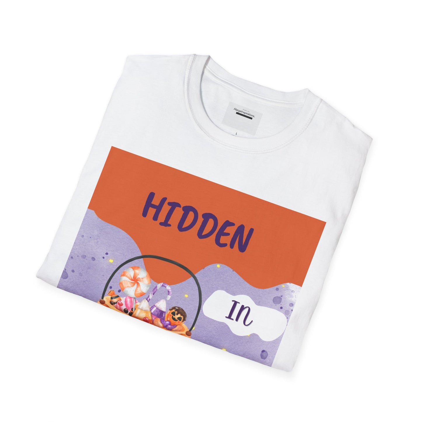 Halloween Pumpkin T-Shirt | Hidden in Plain Sight | Keep It Private T-Shirt for Fall, Keep It Private. Wear It Bold, Spooky Season,
