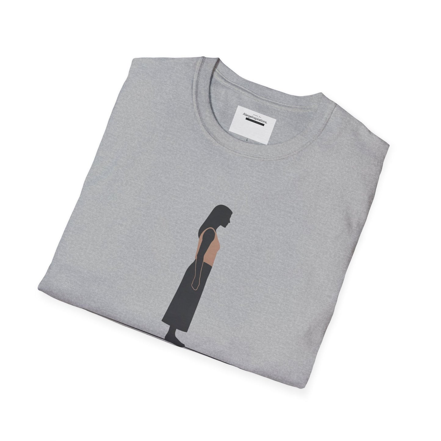 She Stands in Her Truth Shirt | Minimalist Feminine Strength T-Shirt, Grounded Confidence Quote, Empowered Woman Apparel, confident apparel