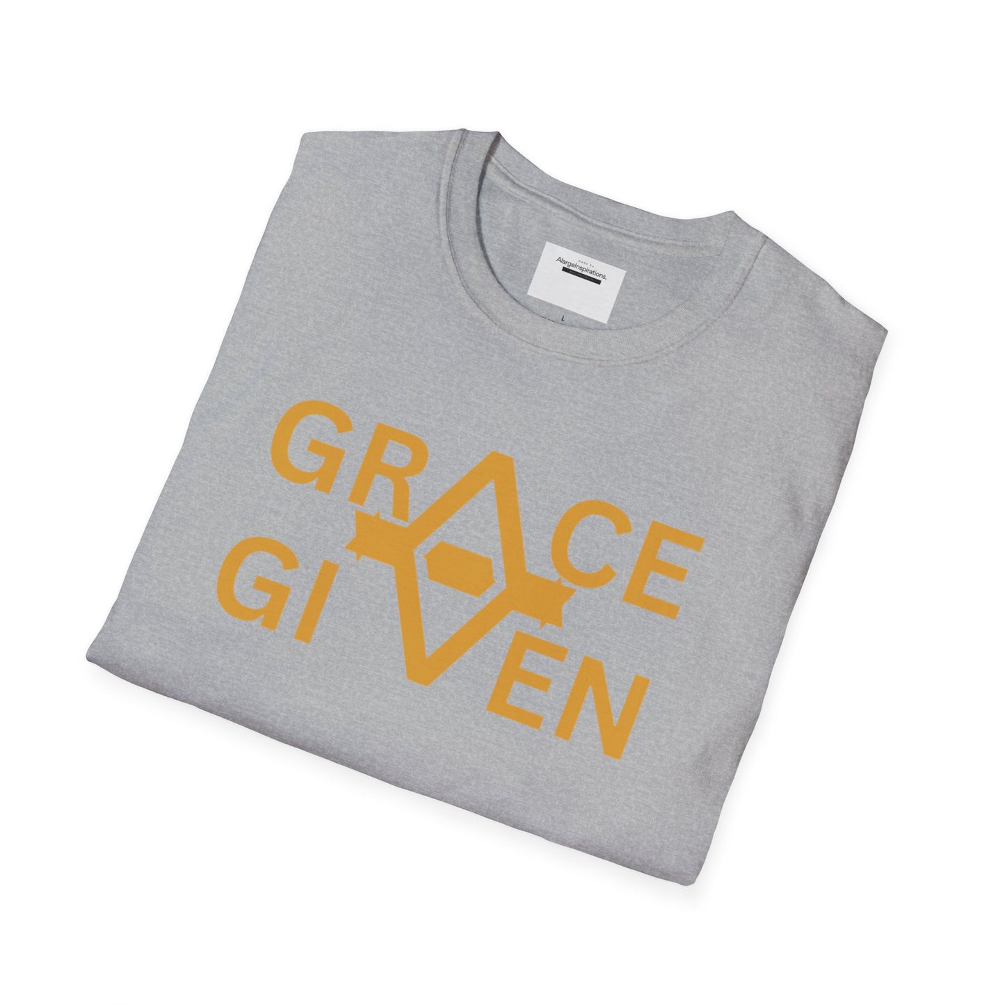 Inspirational Grace Given T-Shirt, Unisex Tee, Positive Affirmation Shirt, Spiritual Apparel,Minimalist Spiritual Apparel,Faith Inspired Tee