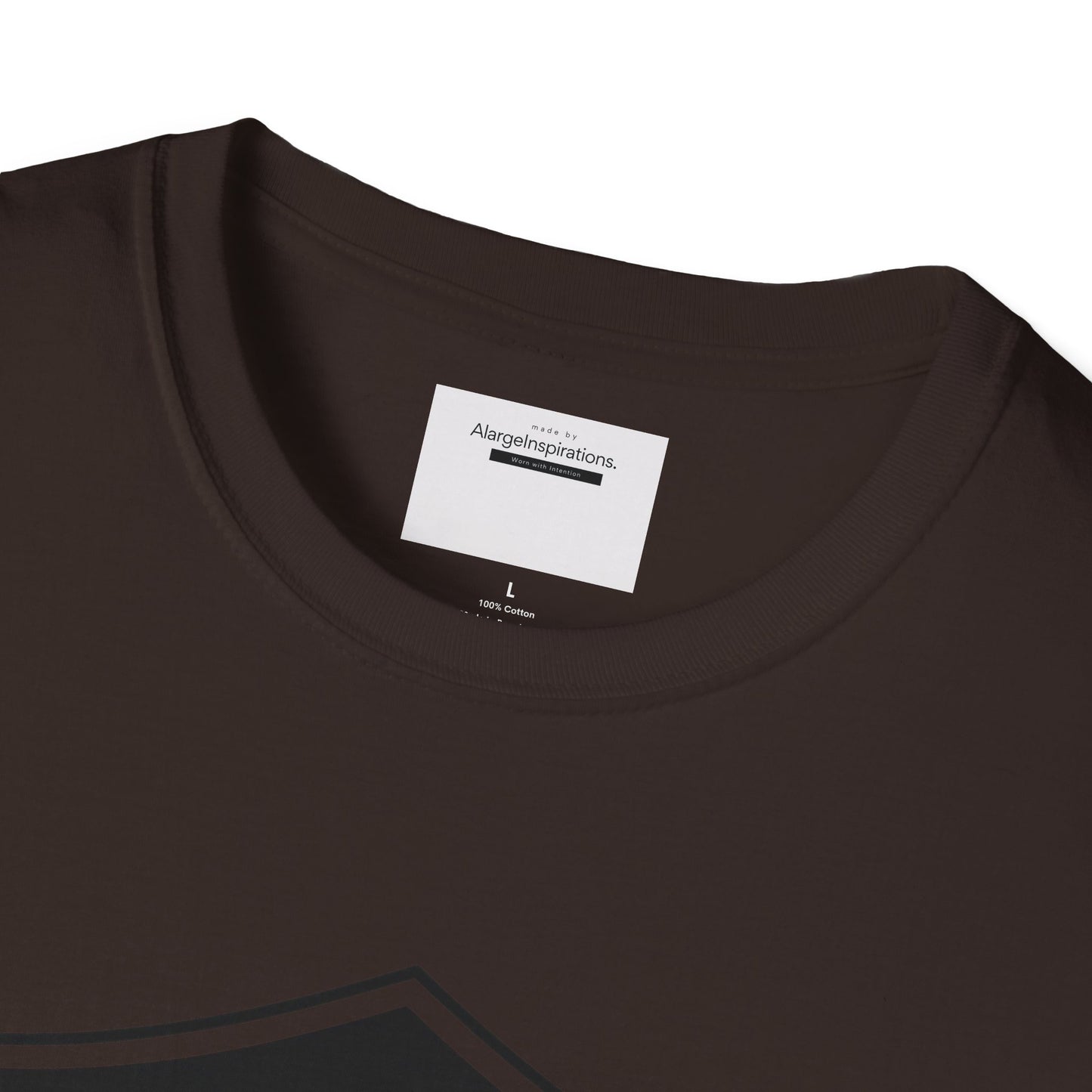 Protect Your Peace Shirt | Minimalist Shield Design, Mental Health Quote T-Shirt, Calm Strength Affirmation Apparel
