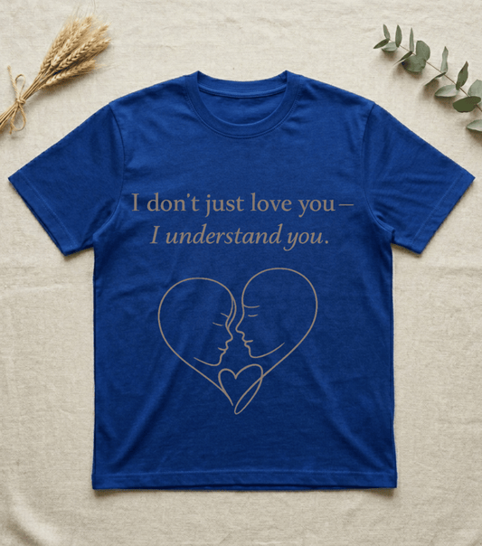 I Understand You Love Quote T-Shirt | Valentine Gift